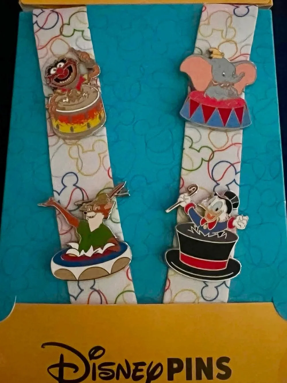 Disney Kids' Character Pin Set - Multicolor
